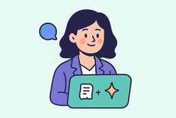 Ilustración del paso: Solo escríbele lo que hiciste